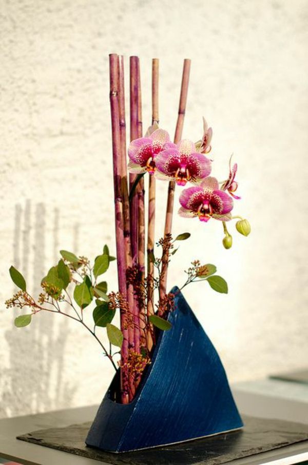 bambuko vaza-super kūrybinga suprojektuoti