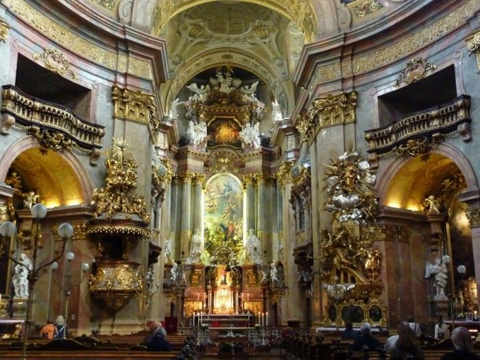 epoca baroc Petru Biserica-in-Viena -Austria