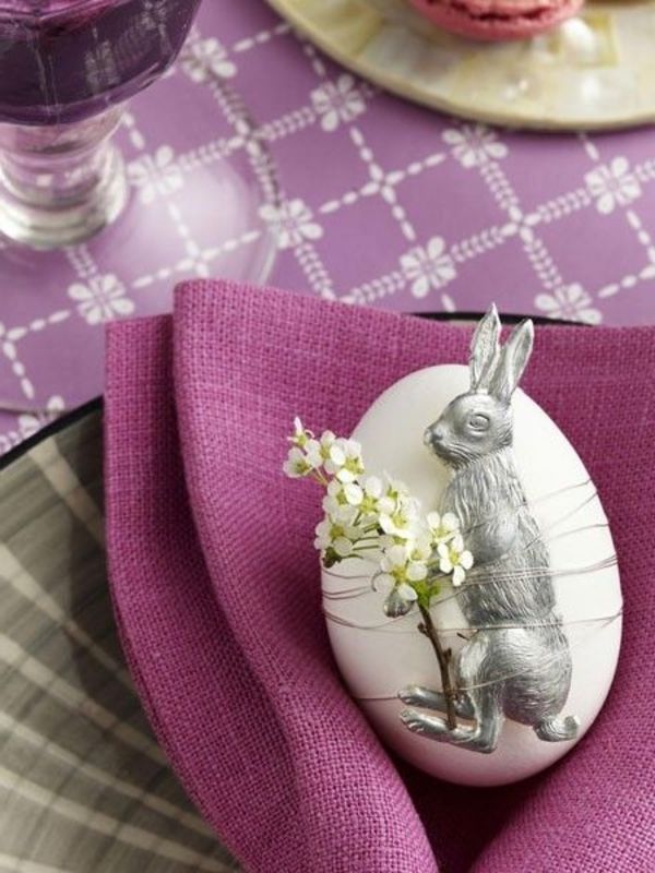-basteln-Easter-Tinker-Craft idėjos-Easter-tischdeko