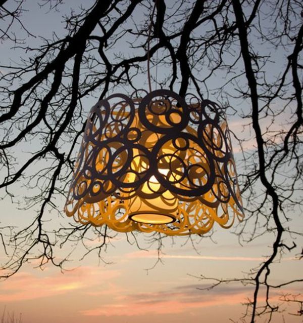 original, copac grădină de iluminat exterior lampă creativ-