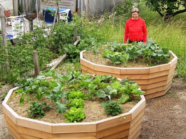 plantering säng - två liknande mönster