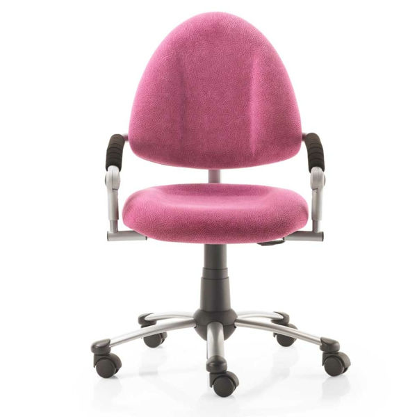komfortabel kontorstol Elegant modell kontormøbler i rosa