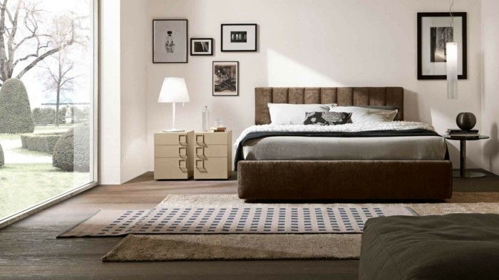 tabakalı kutu döşemeli yatak modern tasarım-süper ambiente