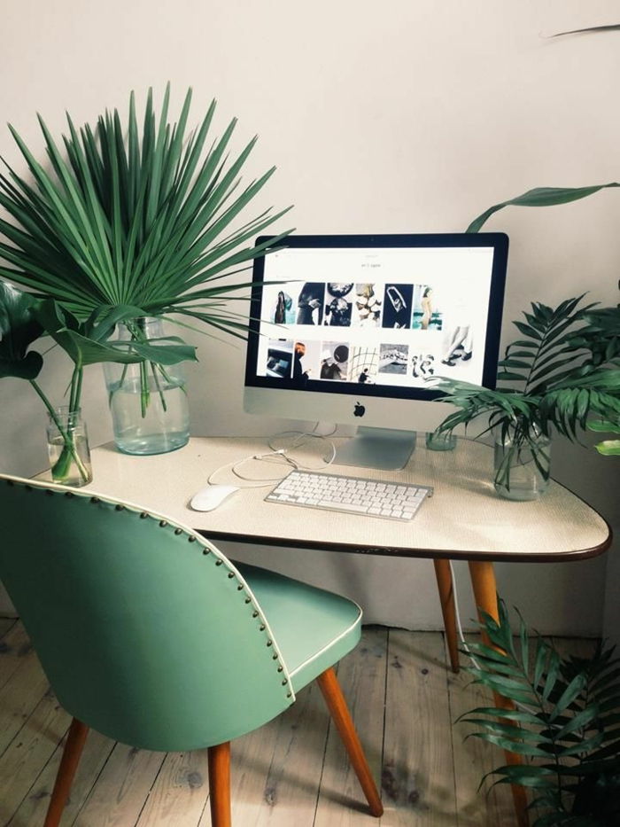 vaizdo-of-palmių biuro dizainas į namus