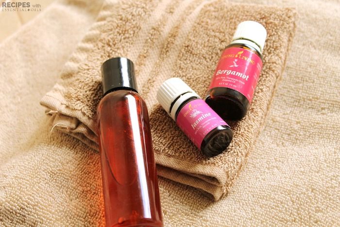 samodzielnie wykonuj naturalne kosmetyki, żel pod prysznic z olejkami eterycznymi