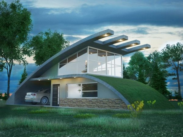 Biohaus moderne-building-on ekstraordinært-arkitektur
