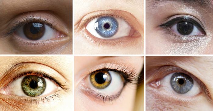 rjave zelene oči pomenijo različne barve oči, kaj pomenijo vse te barve?