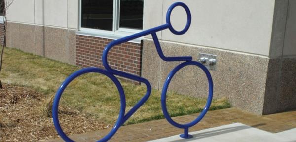 blue - Bicycle stand-like-a-bike