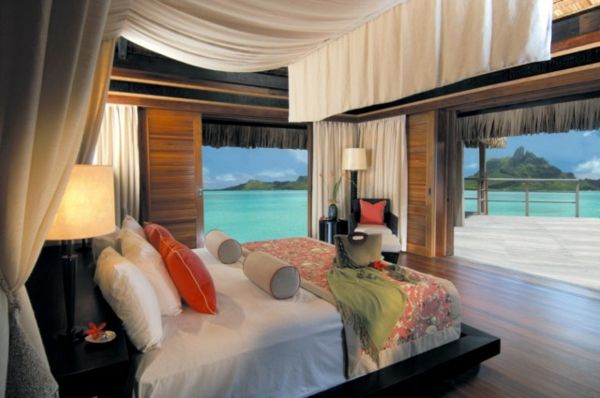 Bora Bora-vakantie-elegant-bedroom