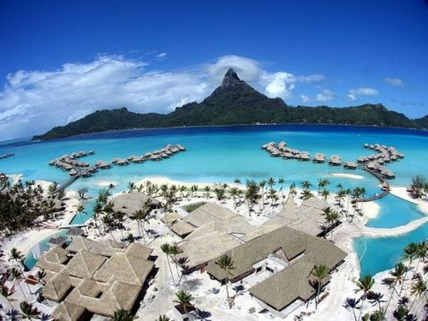 Bora Bora-vakantie-exotische bestemming