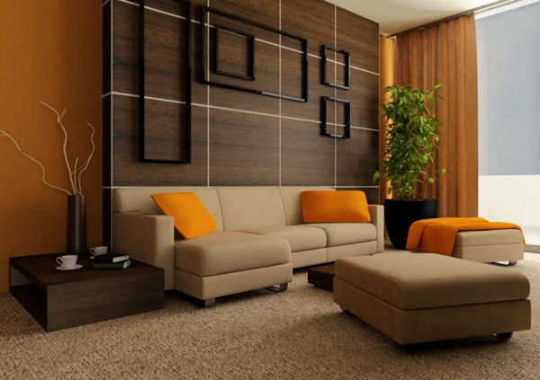 brun-møbler-sett-med-orange-deco