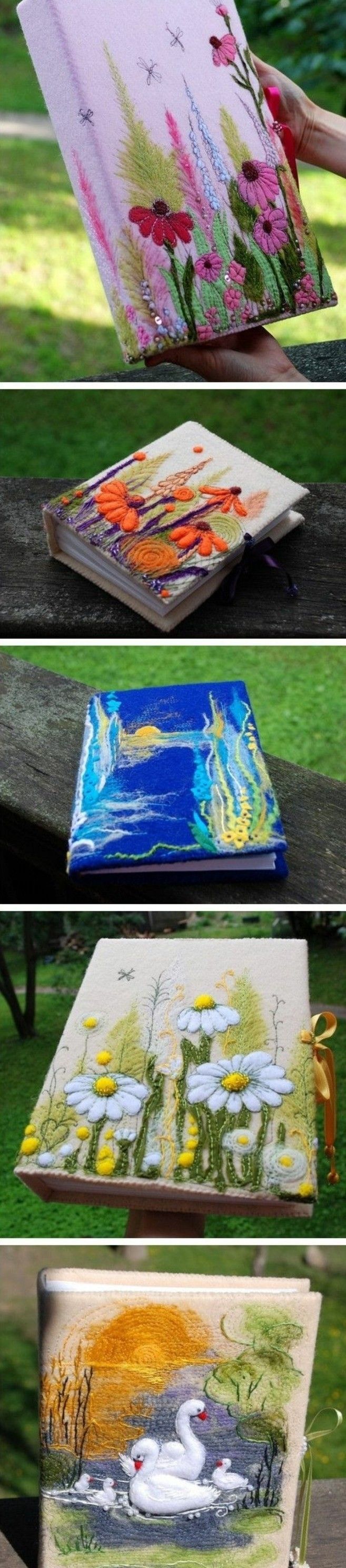 Boka kuvert själv-making buchumschlaege-själv-making bok Envelope konstverk