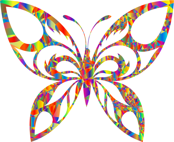 Teraz skvelý nápad pre veľmi pekné vyzerajúce tetovanie motýľ s dlhými veľkými farebnými krídlami