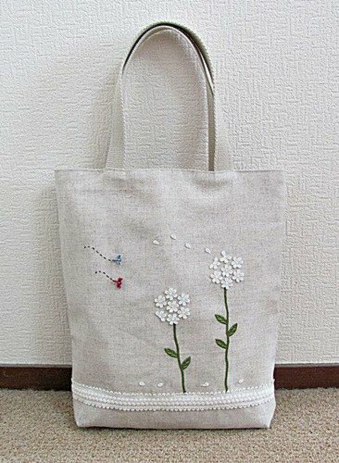 plátno-bag-yourself-Barča s-kvety-vzor