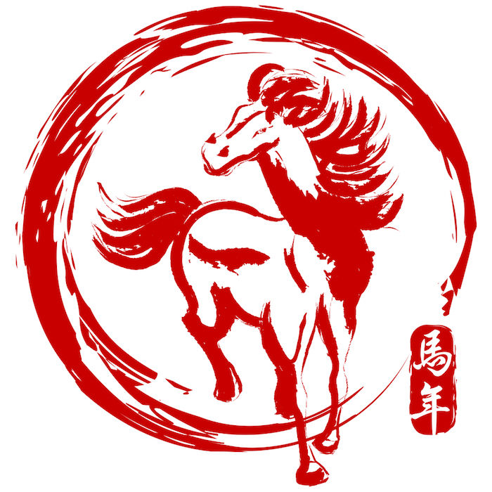 Calul zodiacal chinezesc, prosperitate, minte, rabdare, cal de foc
