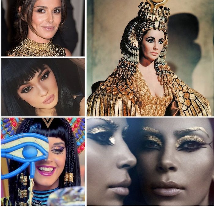 pharaoninアイデアと5つの異なる女性の外観katy perry kylie jenner