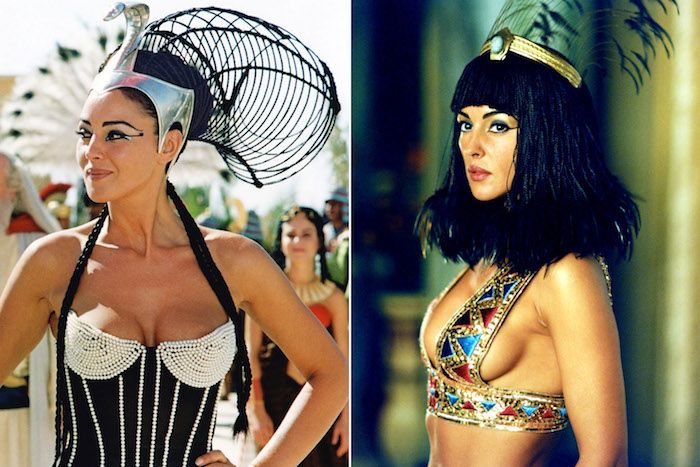 costume idei egiptene și inspirații din filmele despre actrițele cleopatra