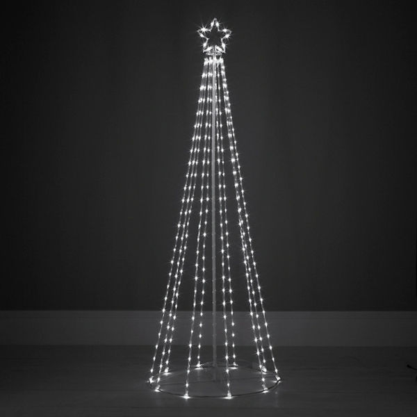 moderným Májka-design-outdoor-vianočný stromček-light-zmenená