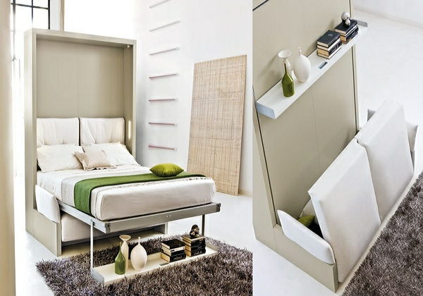 modern minimalistisk utrymmesbesparande-vit-bäddsoffa-inspiration-for-small-space