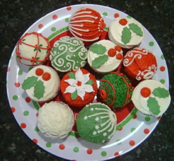 häftiga idéer super läckra cupcakes-for-jul