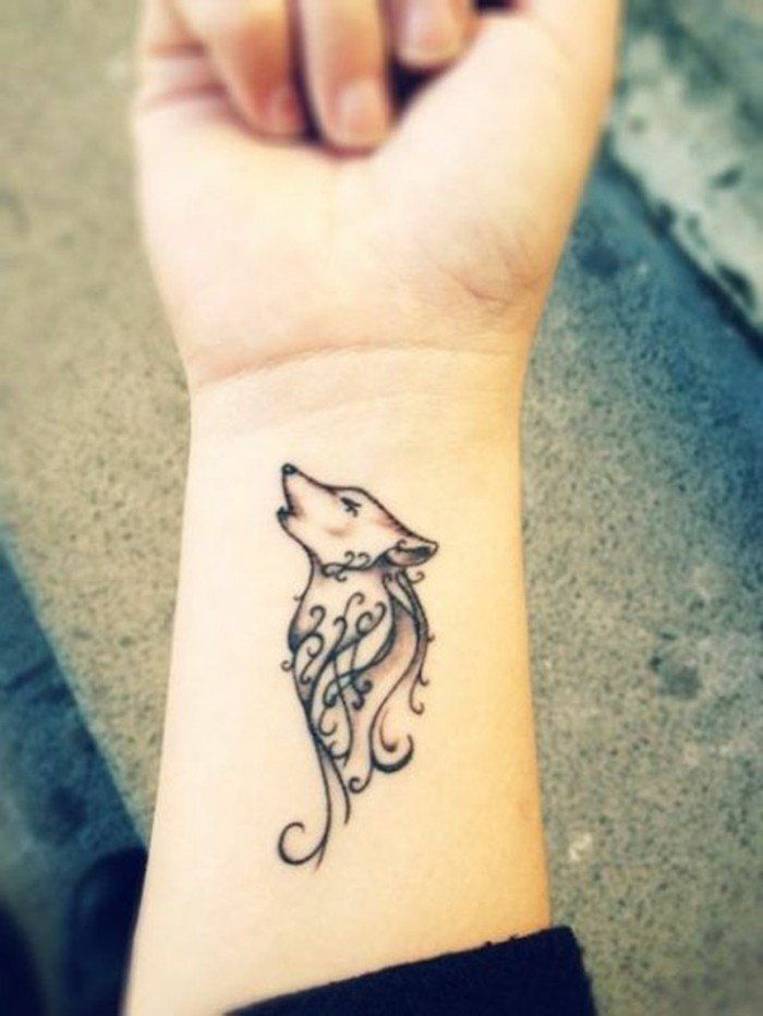 Cool Tattoo Idéer Wolf Tattoo