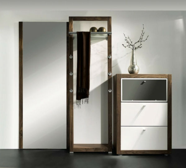 ideias-para-o interior-cool-vivos projeto corredor gabinete do rack móveis coat