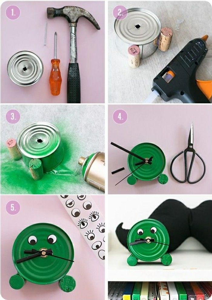 cool-cose-Tinker-dosaggio-hammer-orologio-forbici-verde-spray-weinkork Marca