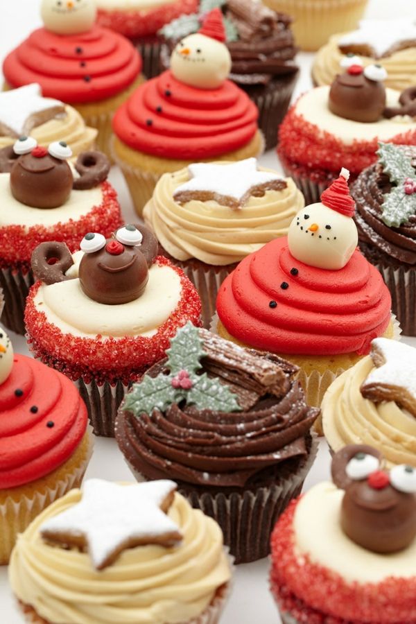 cool-lekkere bakken voor de kerst-cupcakes-