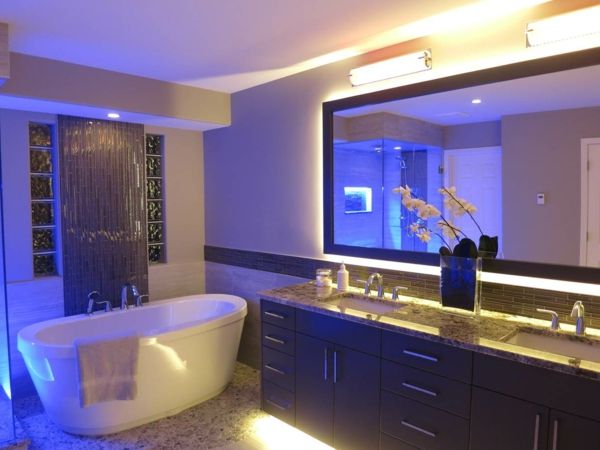 design per il bagno freddo a soffitto luci-moderno in bagno