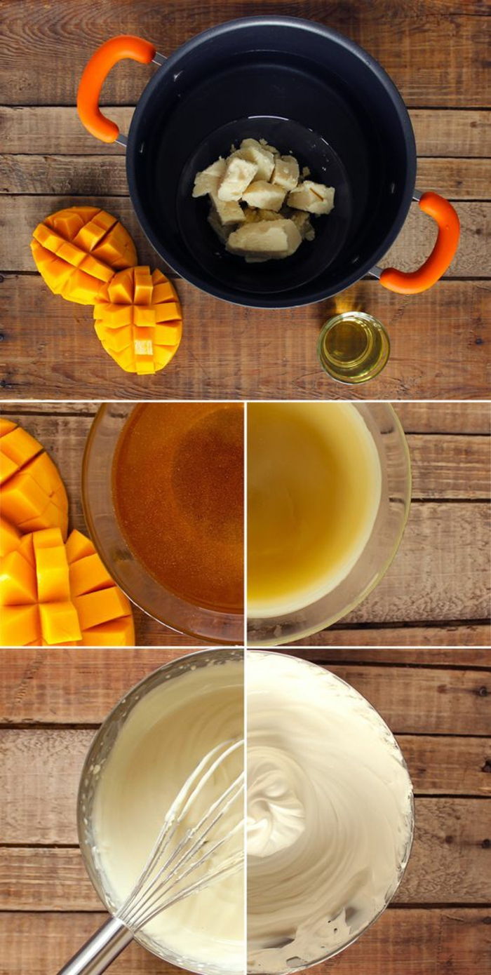 Håndkrem med mango, sheasmør og honning
