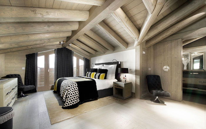 Ideja kreativnega dizajna strešne kritine ideja lesena hiša v hiši ambient ideja balkon
