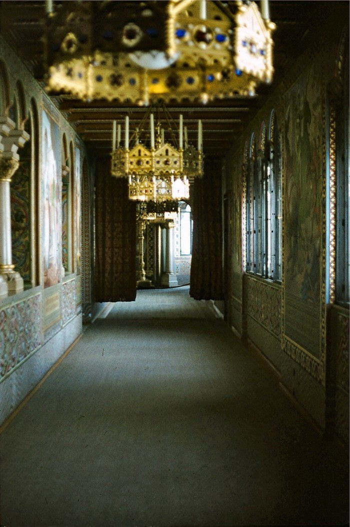 slottet Neuschwanstein korridoren