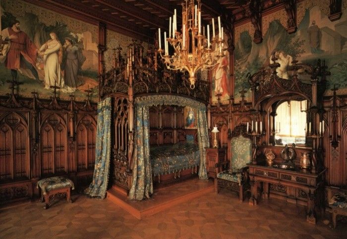 slottet Neuschwanstein, sovrummet