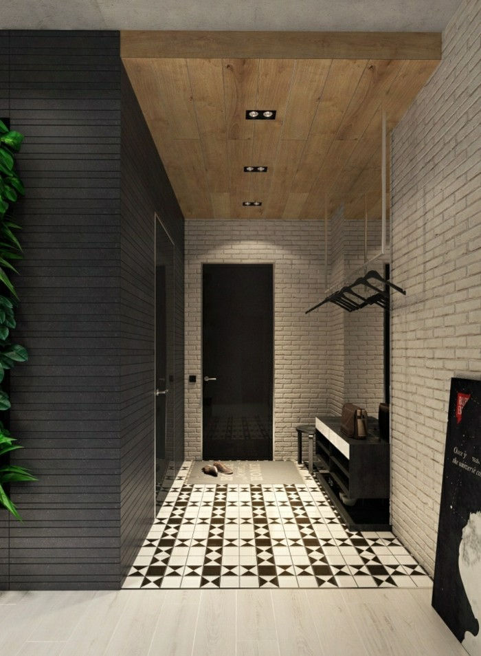 omslaget-korridoren däck förklädnad-med-trä paleete