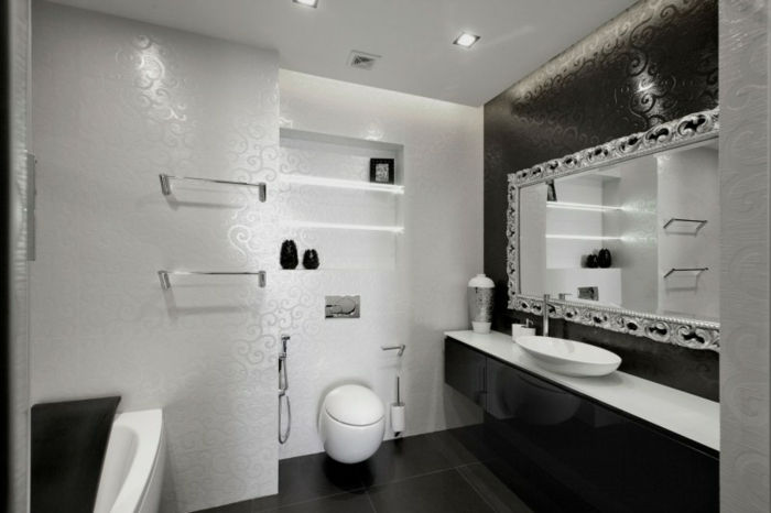 lubų šviestuvai-vonios-in-juoda-balta-dizainas