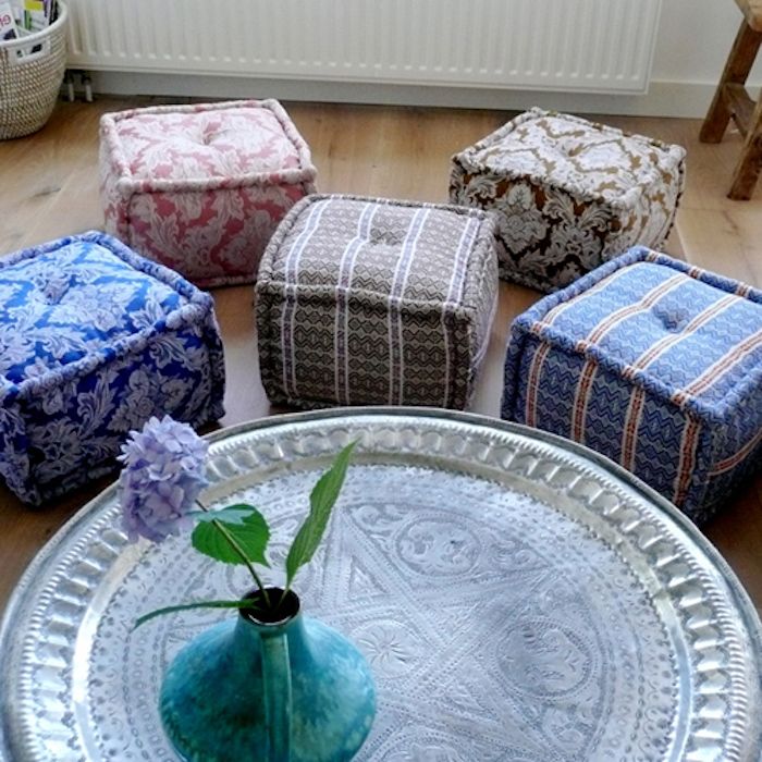 duże poduszki do siedzenia pomysły na imitację kwadratowego kształtu poduszka siedziska poduszki kwiat wazonu