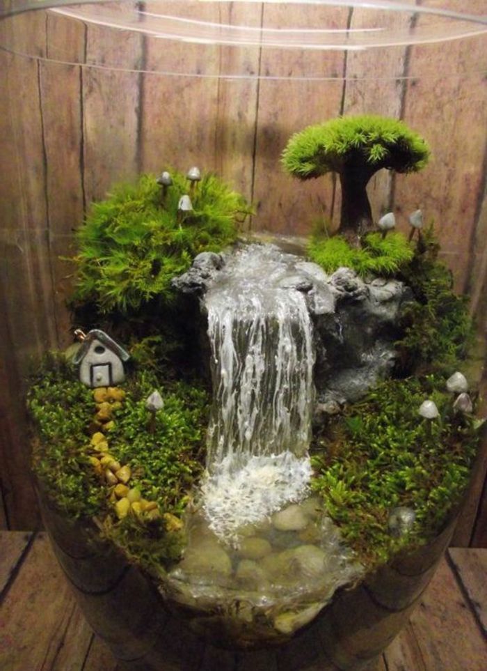 Idéias de decoração-spring-artificial-waterfall-a-cottage-bildschön