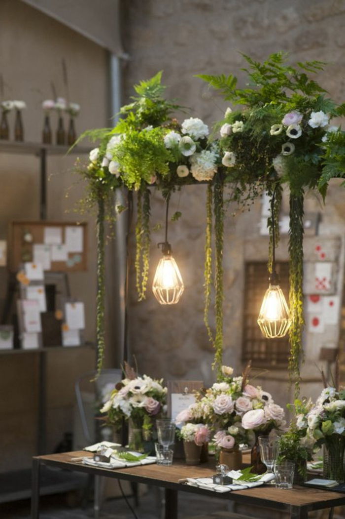 Idéias de decoração-mola-vestir de mesa com lâmpadas-the-hang