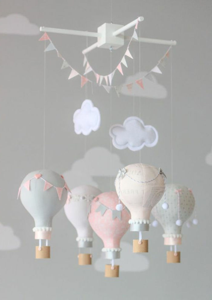 Kreş kız fikirler tasarım dekorasyon için kreş tasarım balonlar dekorasyon