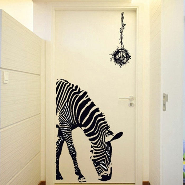 decoratie-gang-a-afgebogen-zebra