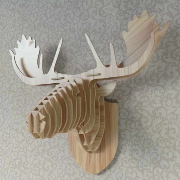 medinis apdaila elnio galvos dizainas mediniai elementai idėja sienų apdaila kūrybinis dizainas ekologija
