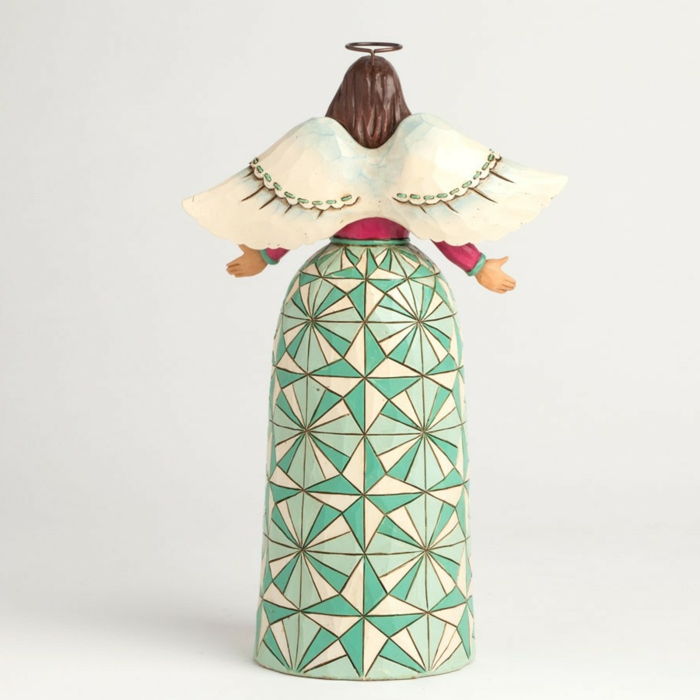 legno figura-souvenir decorativo angelo