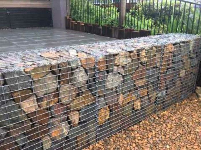 dekosteinwand in naravni kamni zid vrt gabionen-kamen košara-kupiti