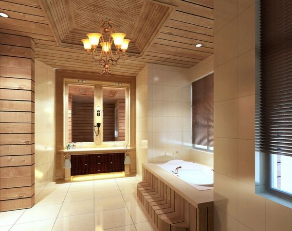 Dizajn interiéru kúpeľne nápady osvetlenie-for-the-strop