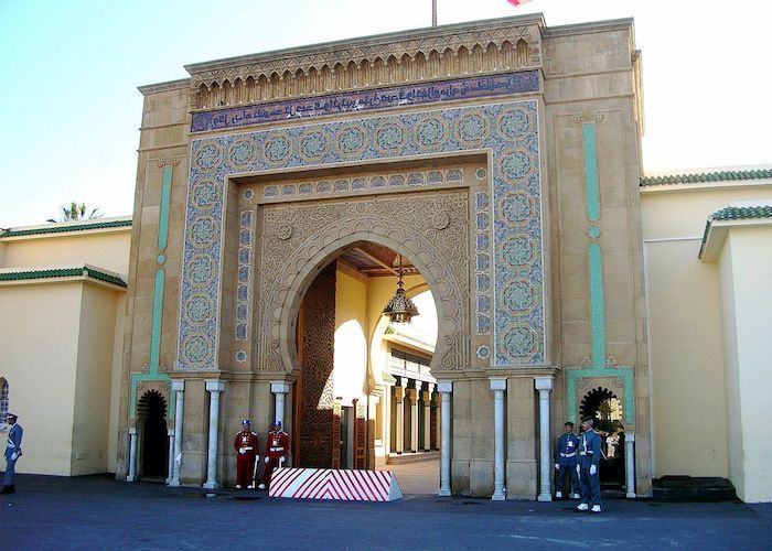 Marocco luoghi interessanti la residenza reale un affascinante edificio architettonico città