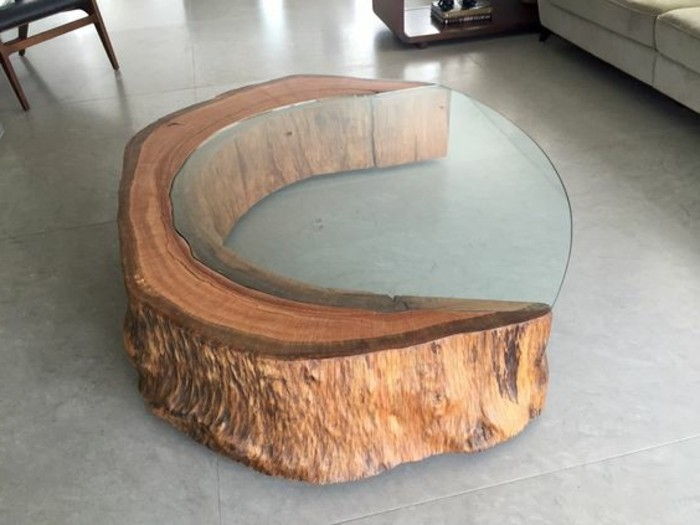 DIY-Moebel-creative-wohnideen-table-of-drewna i szkła