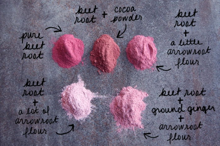 DIY make-up - rouge din argint, pudra de hibiscus si scortisoara