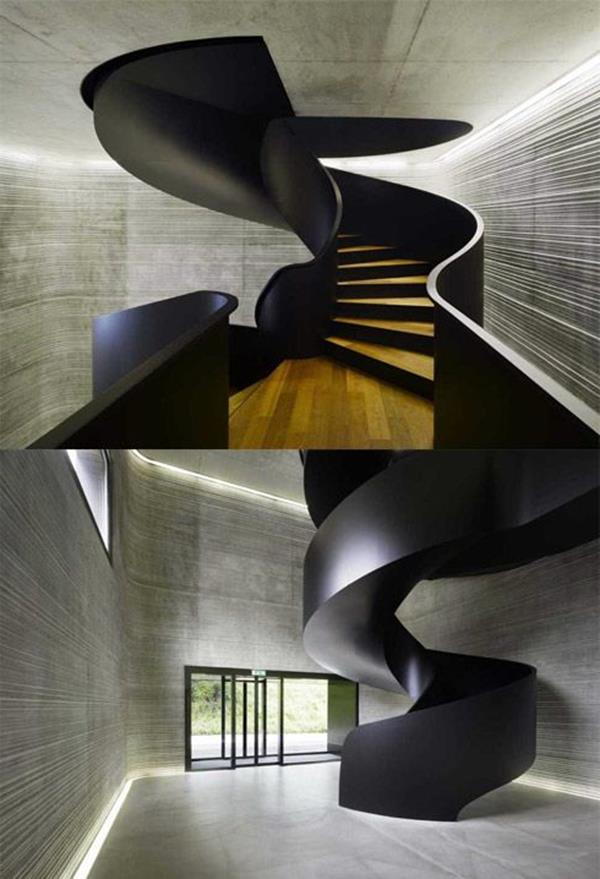 effektiv trappe med ekstraordinære design interiør Ideer