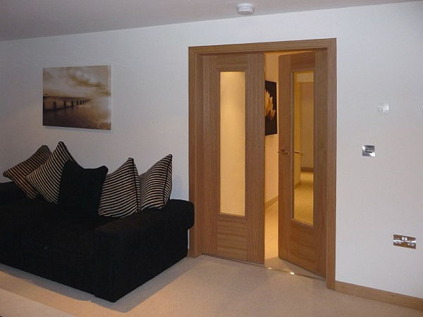 Drzwi pokojowe drewniane, dębowe drzwi wnętrze-design-Drzwi wewnętrzne z drewna - nowoczesnego design-for-the-wnętrzach