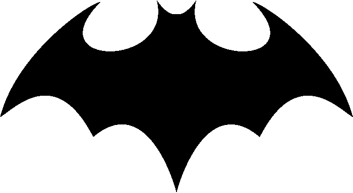 her viser vi deg en ide for en virkelig flott og veldig fin utseende logo med batman